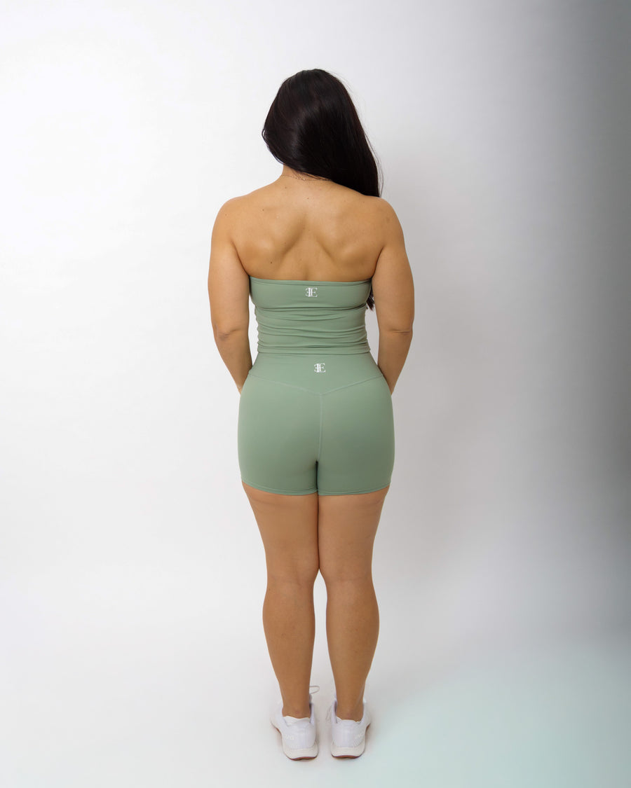 Hybrid Tube Top + Short Set