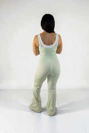 Tank Top & Flared Legging Set
