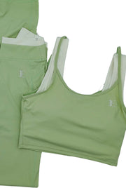 Tank Top & Flared Legging Set